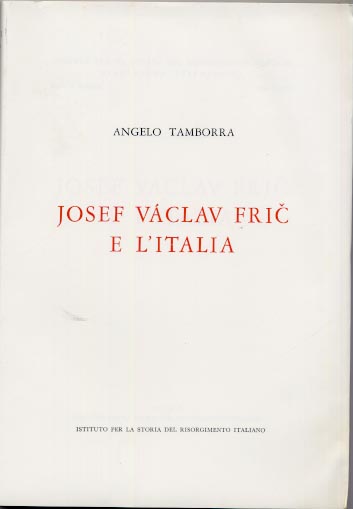Josef Václav Frič e l'Italia