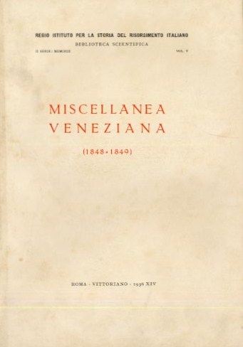 Miscellanea Venezia (1848 - 1849)