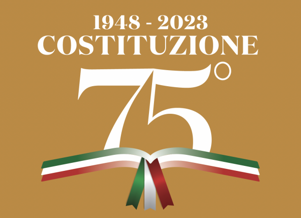 logo 1948-2023 75 anni della Repubblica Italiana